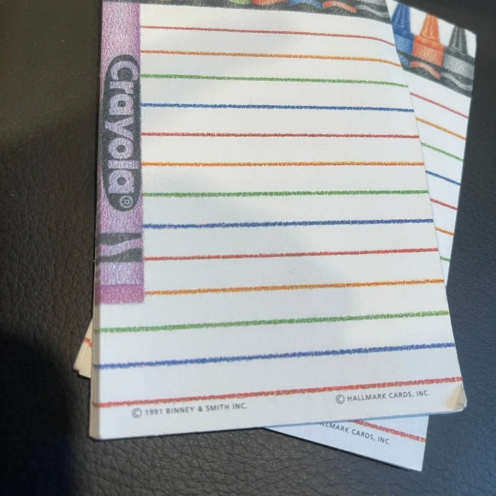 Crayola‎ Notepad Collection with Vibrant Crayon Edges